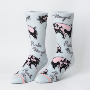 Meia Stance Pink Floyd Animals Blue W515D18ANI Meia Stance Pink Floyd Animals Blue W515D18ANI