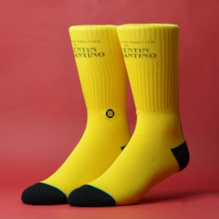 Meia Stance Quentin Tarantino Kill Bill Yellow M556C19KIL-YEL Meia Stance Quentin Tarantino Kill Bill Yellow M556C19KIL-YEL