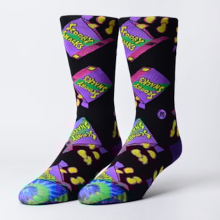 Meia Stance Snacks Scooby Doo Black M545C18SCS Meia Stance Snacks Scooby Doo Black M545C18SCS
