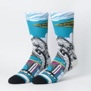 Meia Stance Star Wars Bobba White M545D18WAB Meia Stance Star Wars Bobba White M545D18WAB