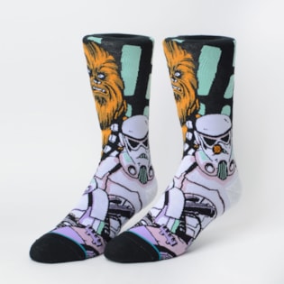 Meia Stance Star Wars Chewbacca Black M545D18WAC Meia Stance Star Wars Chewbacca Black M545D18WAC