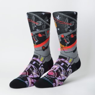 Meia Stance Star Wars Pilot Black M545D18WAP Meia Stance Star Wars Pilot Black M545D18WAP