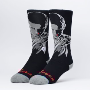 Meia Stance Stranger Things Eleven Preto Cinza M545D17ELE Meia Stance Stranger Things Eleven Preto Cinza M545D17ELE