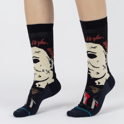 Meia Stance X Halloween Michael Myers Crew Navy A545C24MIC-NVY