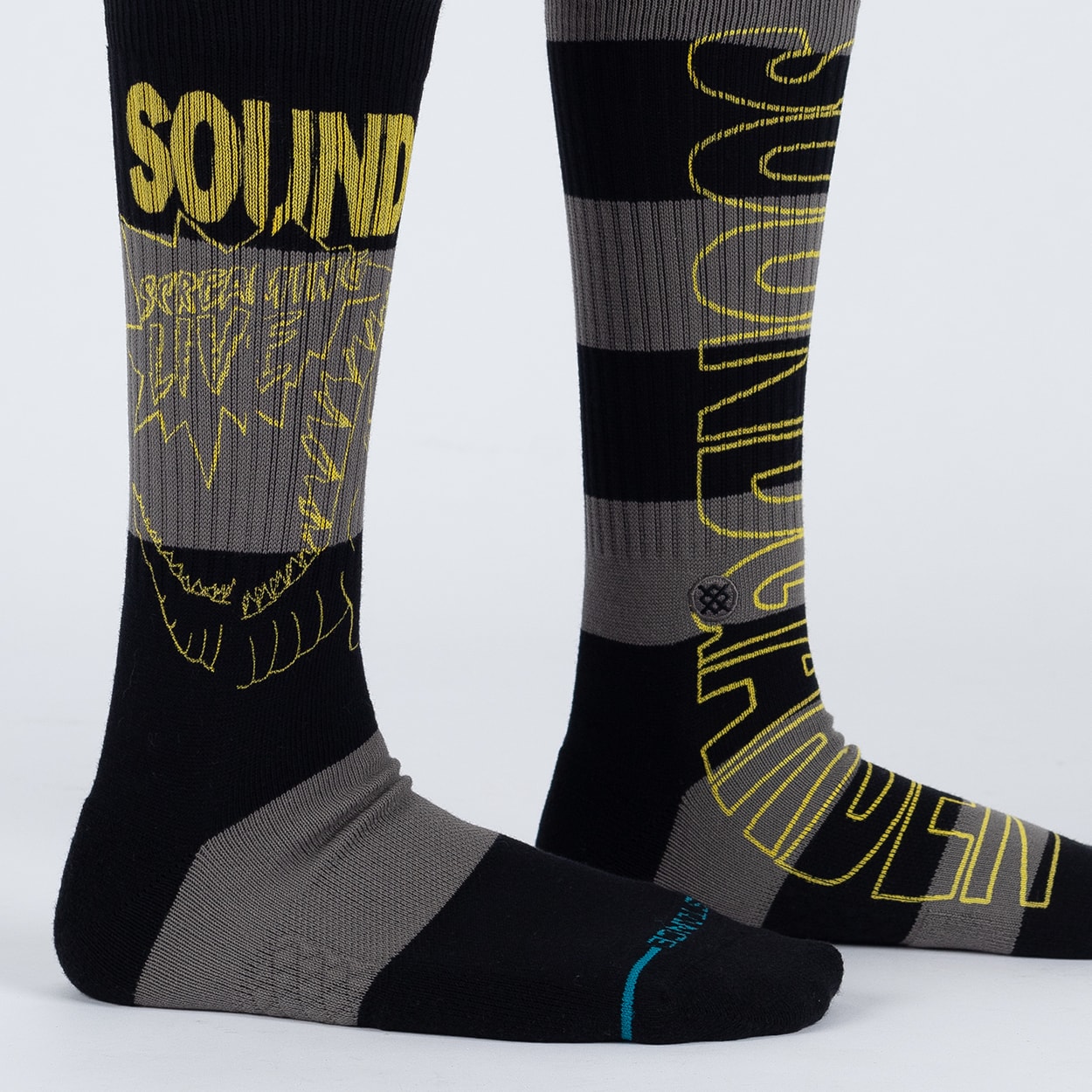 Meia Stance X Soundgarden Black A556B24SOU-BLK