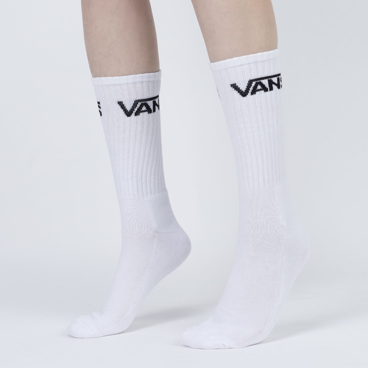 Meia Vans Classic Crew Kit 3 Pares Black Checkerboard VN000XSE95Y