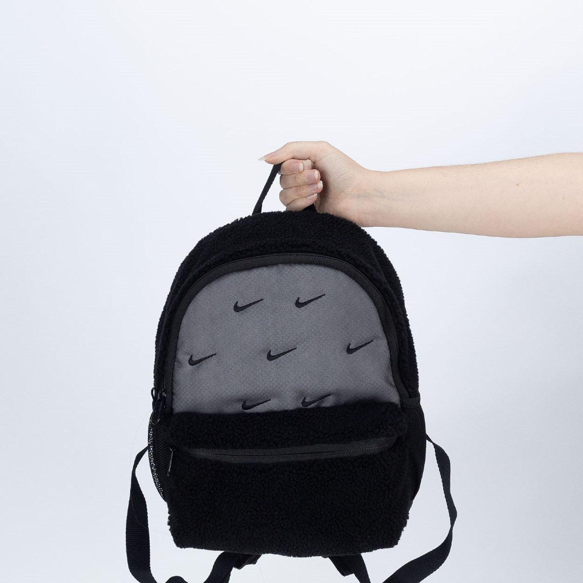 Mini Mochila Nike Brasilia Jdi Backpack Sherpa Black Black DQ5340-010