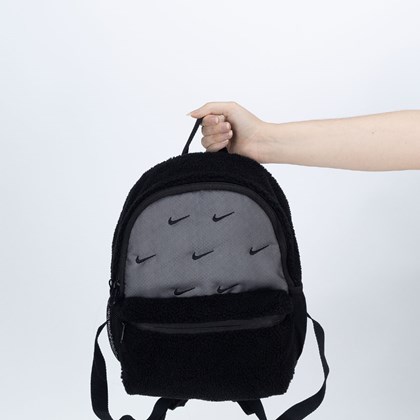 Mini Mochila Nike Brasilia Jdi Backpack Sherpa Black Black DQ5340-010