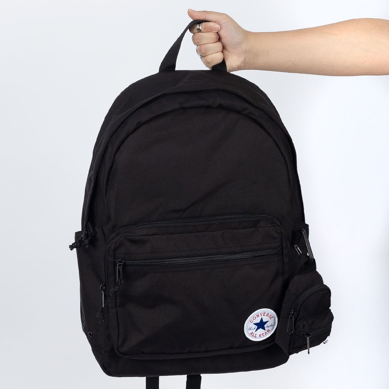 マニー　コラージュバスケット Mochila Converse Cam Converse Go 2 Backpack Black MA5665023