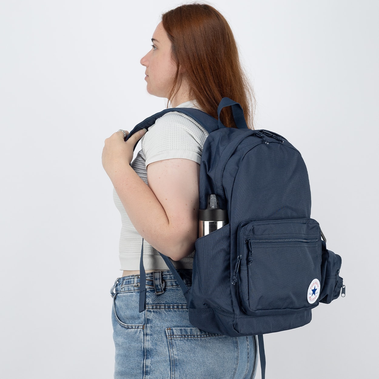 Mochila Converse Cam Converse Go 2 Backpack Navy MA5665BFK