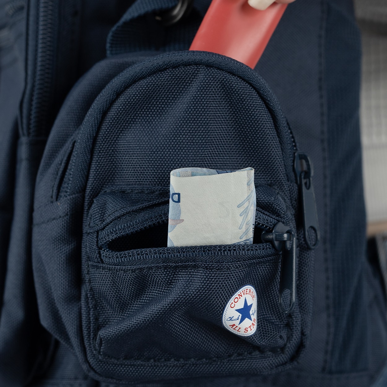Mochila Converse Cam Converse Go 2 Backpack Navy MA5665BFK