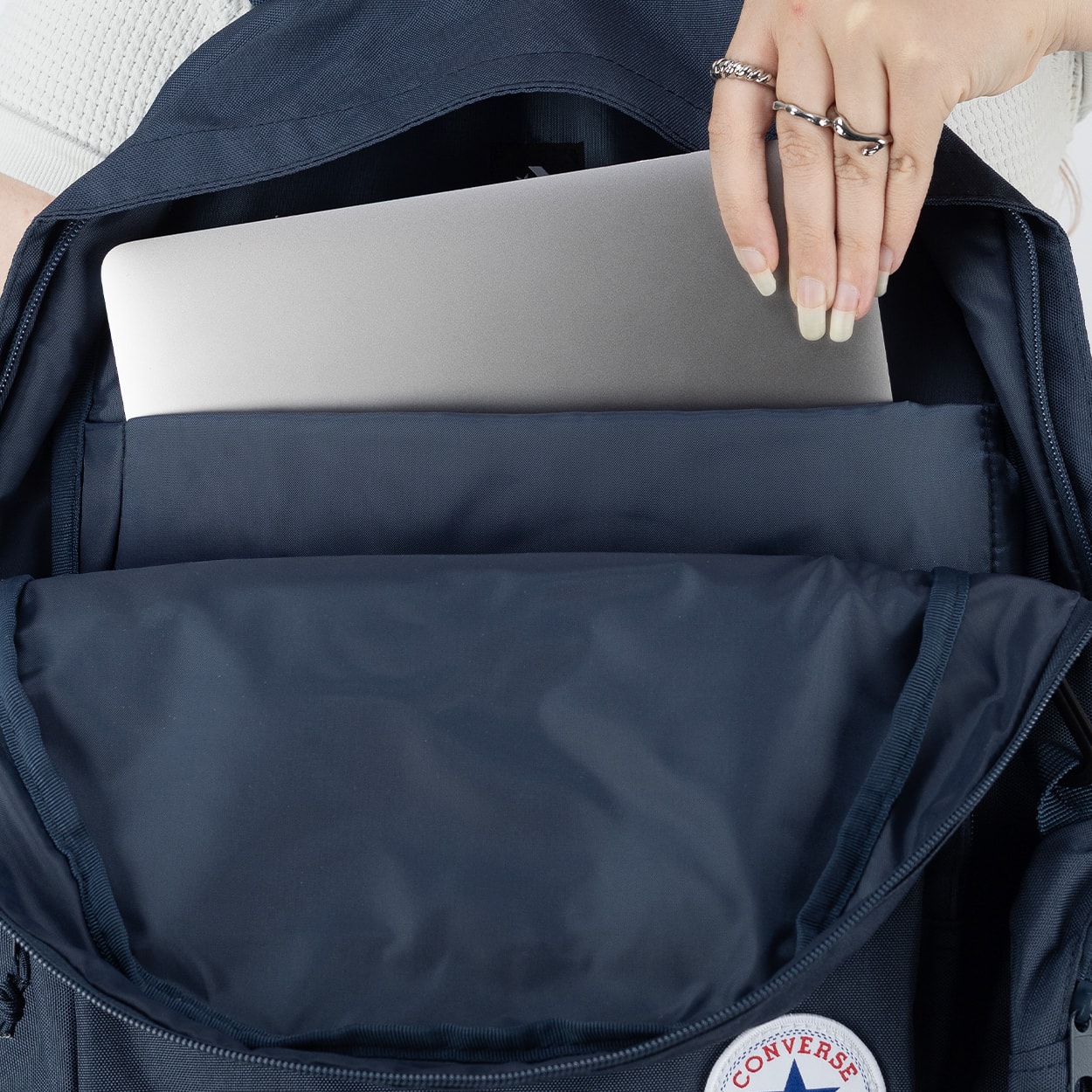 Mochila Converse Cam Converse Go 2 Backpack Navy MA5665BFK