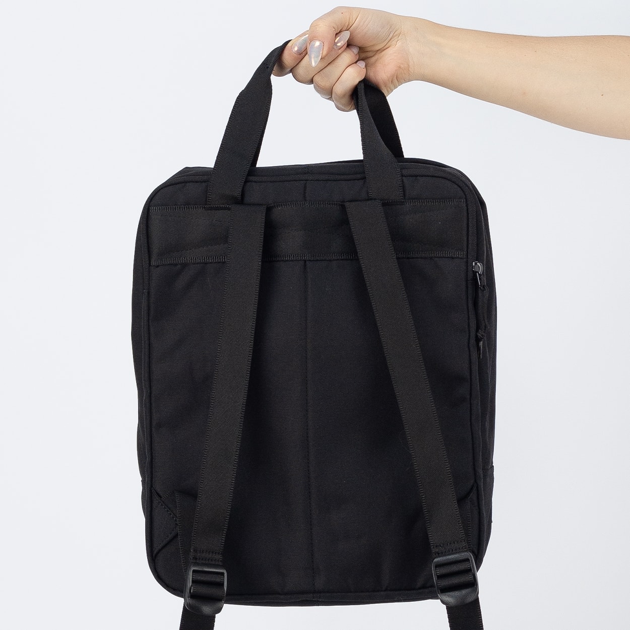 Mochila Converse Small Square Backpack Black 10027893-A01