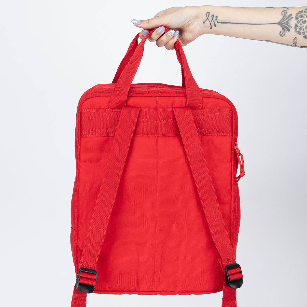 Mochila Converse Small Square Backpack Red 10026013-A06