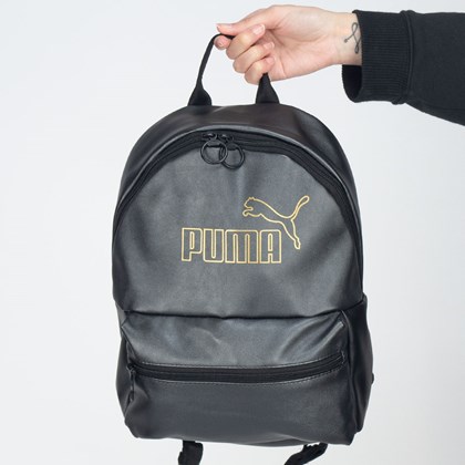 Mochila Puma Core Up Backpack Black Metallic 07915101
