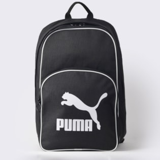 Mochila Puma Originals BP Retro Woven Preto 07665201 Mochila Puma Originals BP Retro Woven Preto 07665201