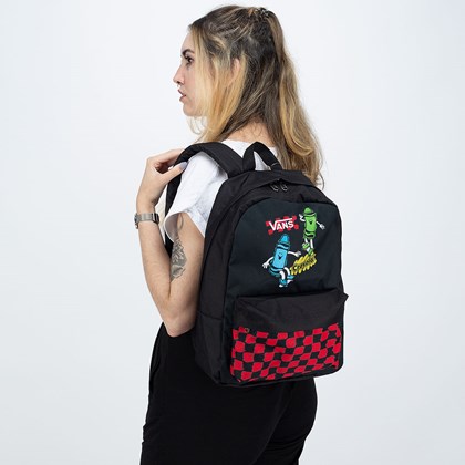 Mochila Vans New Skool Backpack X Crayola Black VN0002TLYUY