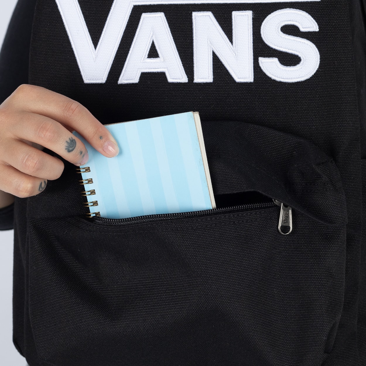 Mochila Vans Old Skool Grom Backpack Black VN000H56BLK