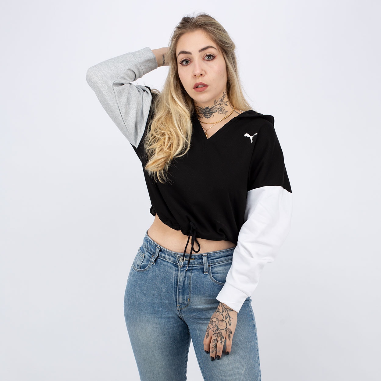 womens oversized sports moletom com capuz