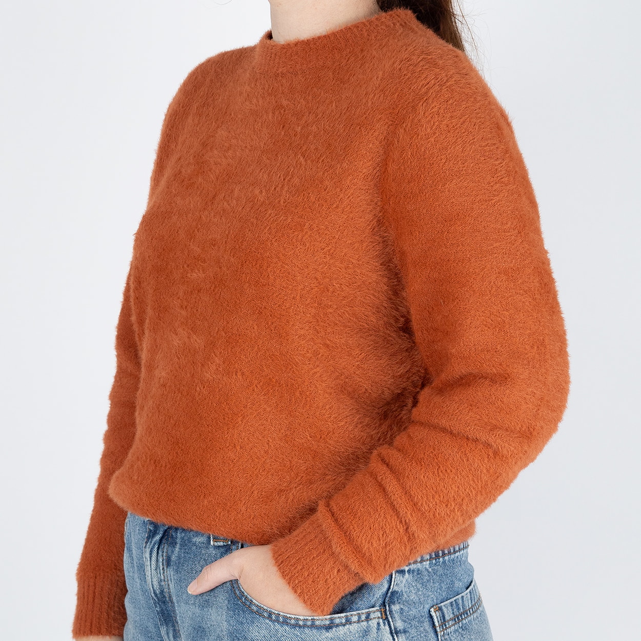 Moletom Vans Elmsford Solid Crew Sweater Auburn VN000HE4C9J