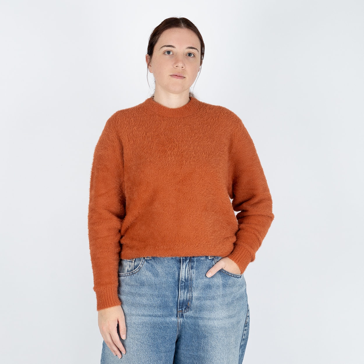 Moletom Vans Elmsford Solid Crew Sweater Auburn VN000HE4C9J
