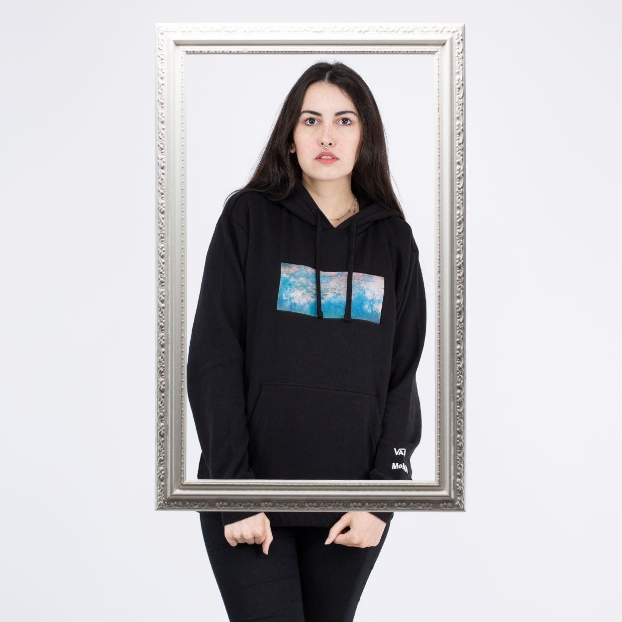 vans moma dali pullover moletom com capuz