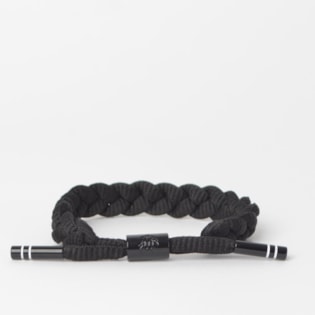 Pulseira Rastaclat Unissex Level 9 Black White RC001LVL9 Pulseira Rastaclat Unissex Level 9 Black White RC001LVL9