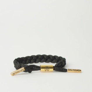 Pulseira Rastaclat Unissex Miniclat Classic Solid Black RCW001BLK Pulseira Rastaclat Unissex Miniclat Classic Solid Black RCW001BLK