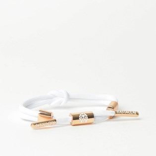 Pulseira Rastaclat Unissex Miniknot Lily II White Rose Gold RCW025LILY Pulseira Rastaclat Unissex Miniknot Lily II White Rose Gold RCW025LILY