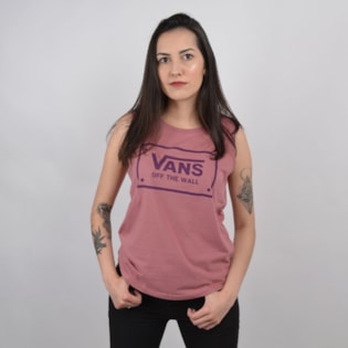 Regata Vans Feminina Boom Boom Unity Tank Nostalgia Rose VN0A4BSIUXQ Regata Vans Feminina Boom Boom Unity Tank Nostalgia Rose VN0A4BSIUXQ
