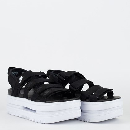 Sandália Nike Icon Classic Black White DH0223-001