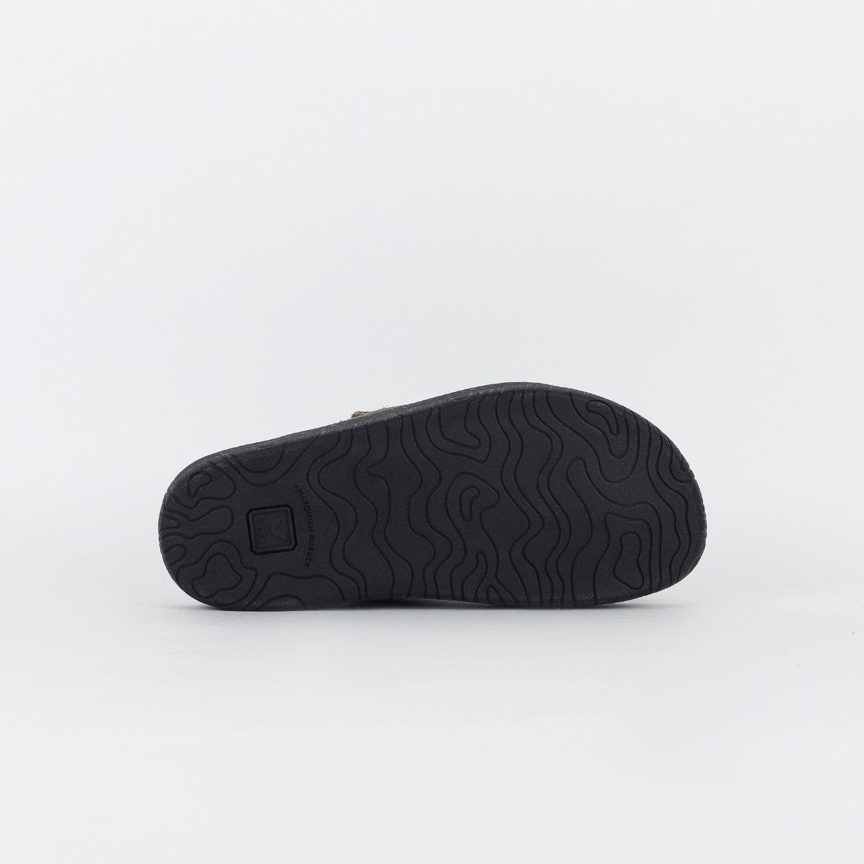 Sandália Veja Etna Suede Soft Kaki Black SA3220676
