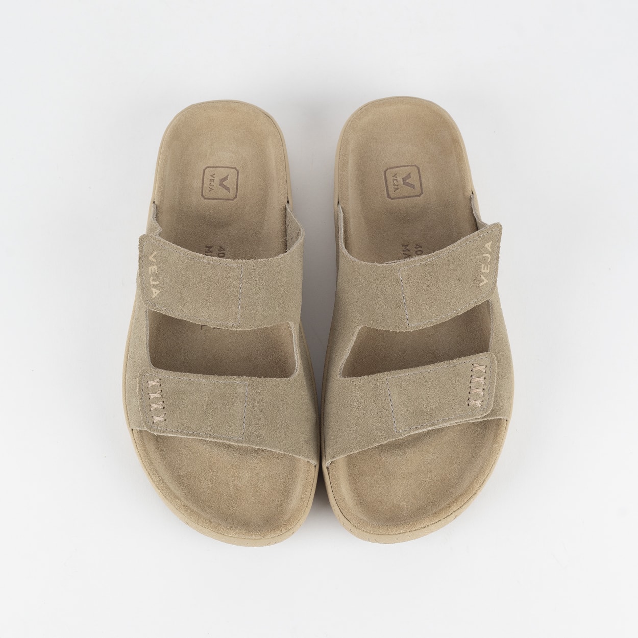 Sandália Veja Etna Suede Soft Taupe Almond SA3220670