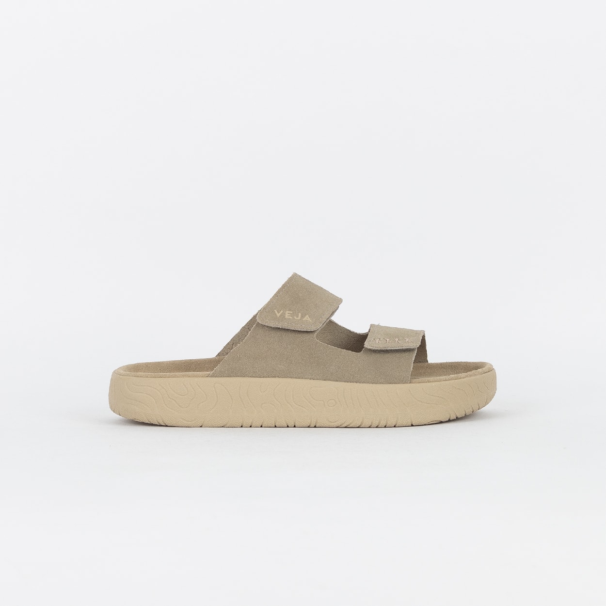 Sandália Veja Arpoador Suede Soft Liquor Ocre AP3221032
