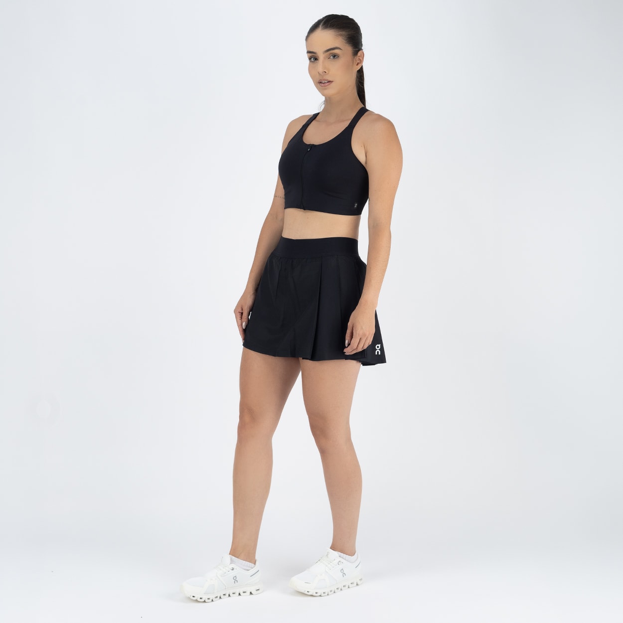Shorts On Court Skirt Pleated W Black 1WF11870553