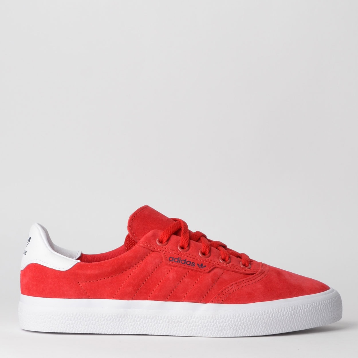 tênis couro adidas originals campus vermelho