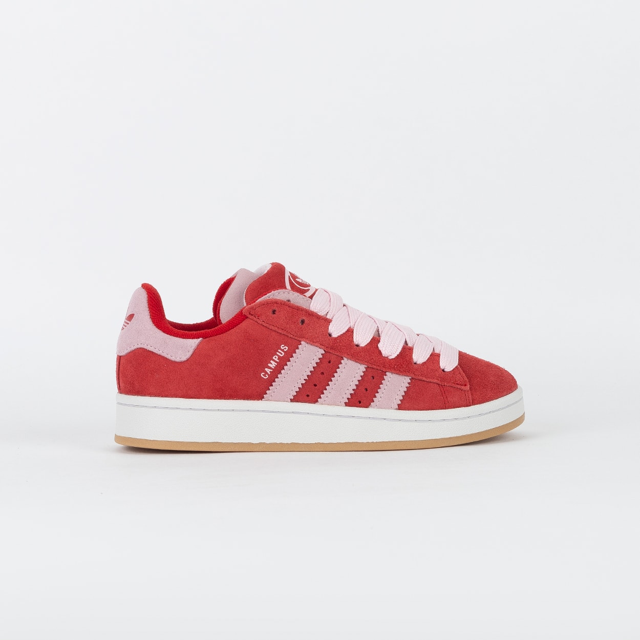 Tênis adidas Campus 00s Double Better Scarlet Clear Pink JQ5743
