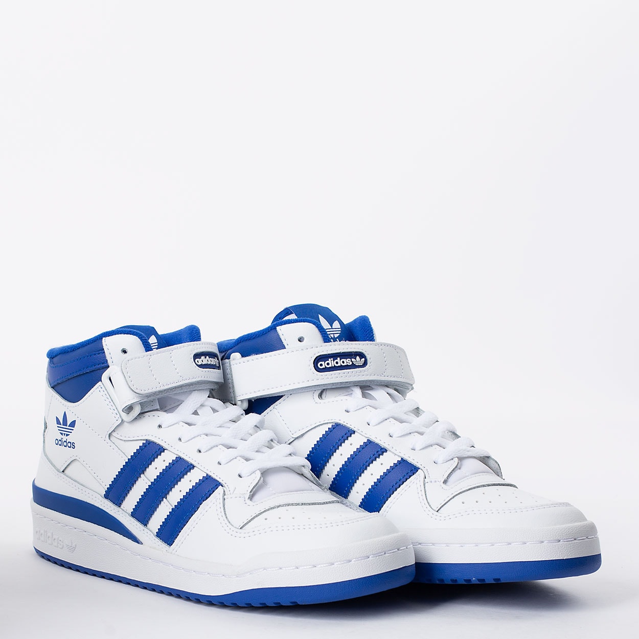Tênis adidas Forum Mid Cloud White Royal Blue G57985 na Loja Virus 41
