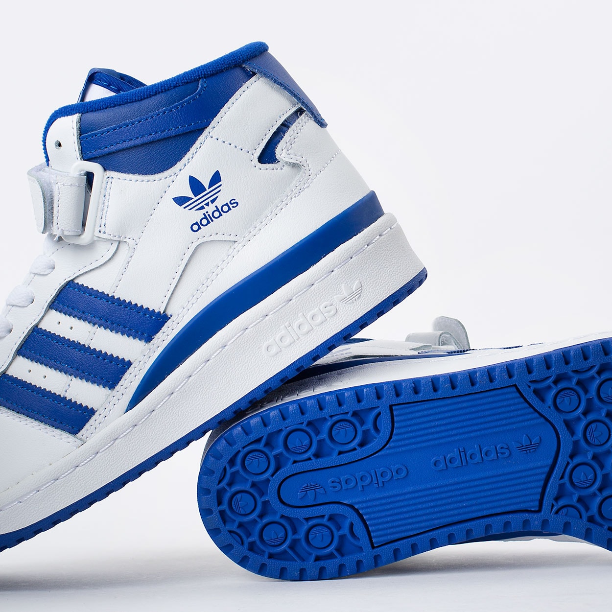 Tênis adidas Forum Mid Cloud White Royal Blue G57985 na Loja Virus 41