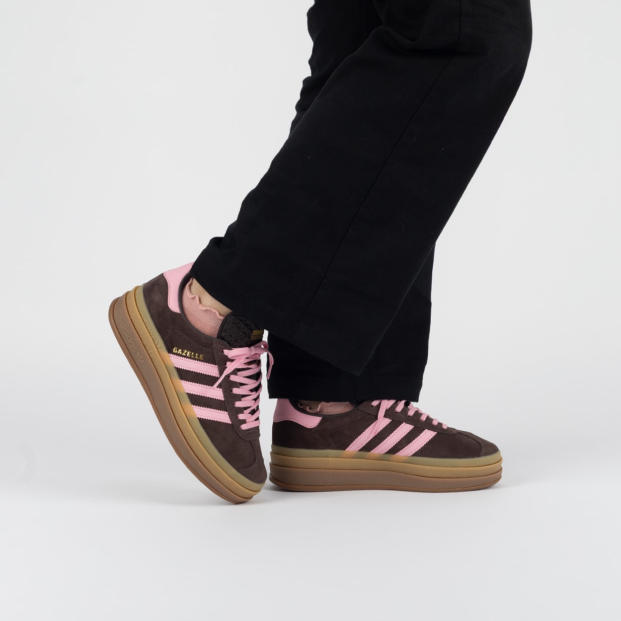 Tênis adidas Gazelle Bold Earth Strada Powder Yellow JI2697