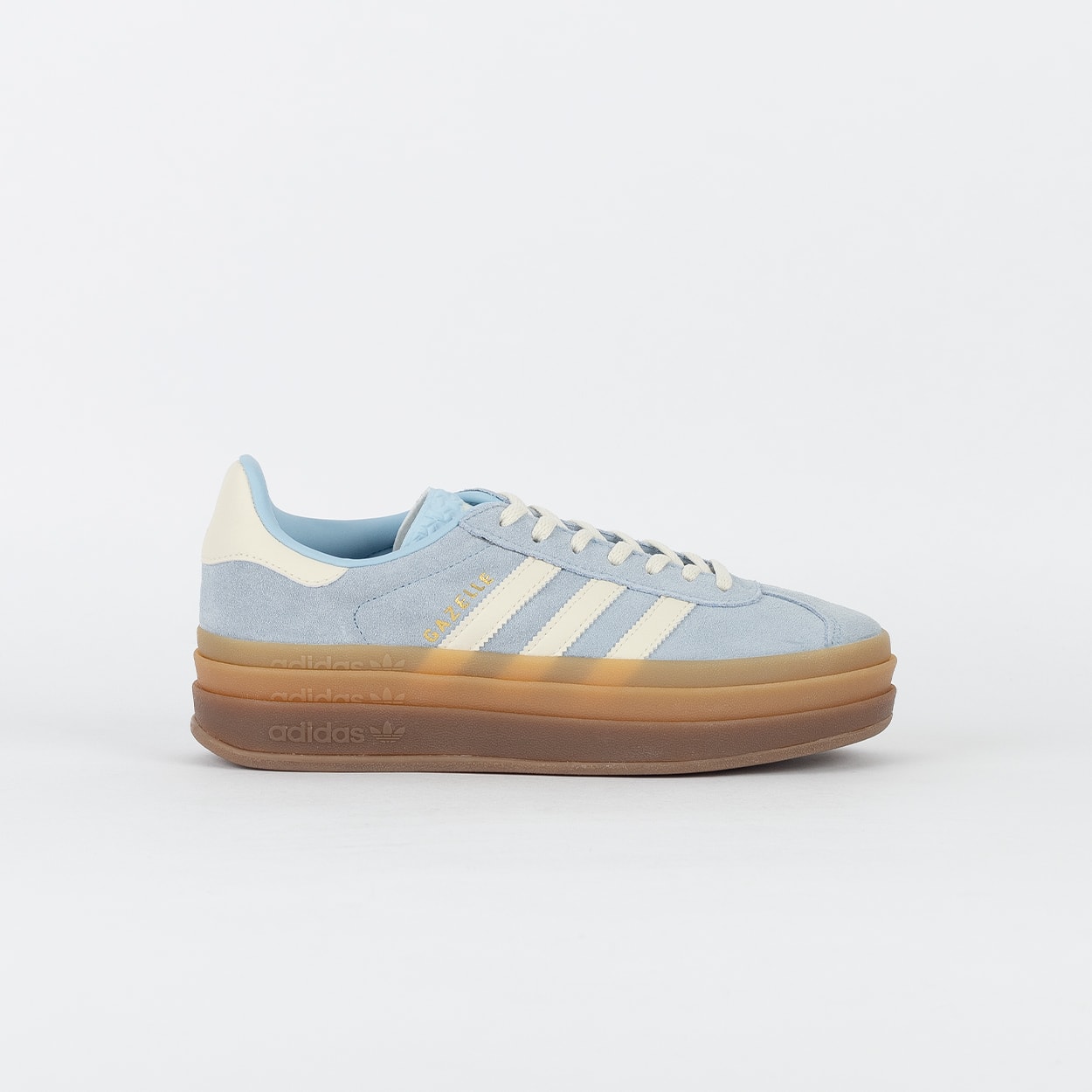Tênis adidas Gazelle Bold Clear Sky Cream White JQ7776