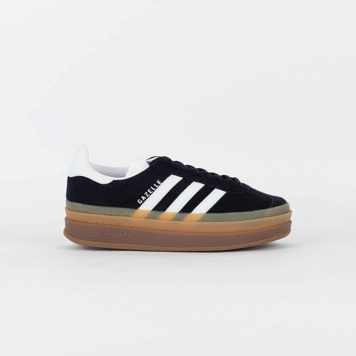 Tênis adidas Gazelle Bold Core Black White IE0876
