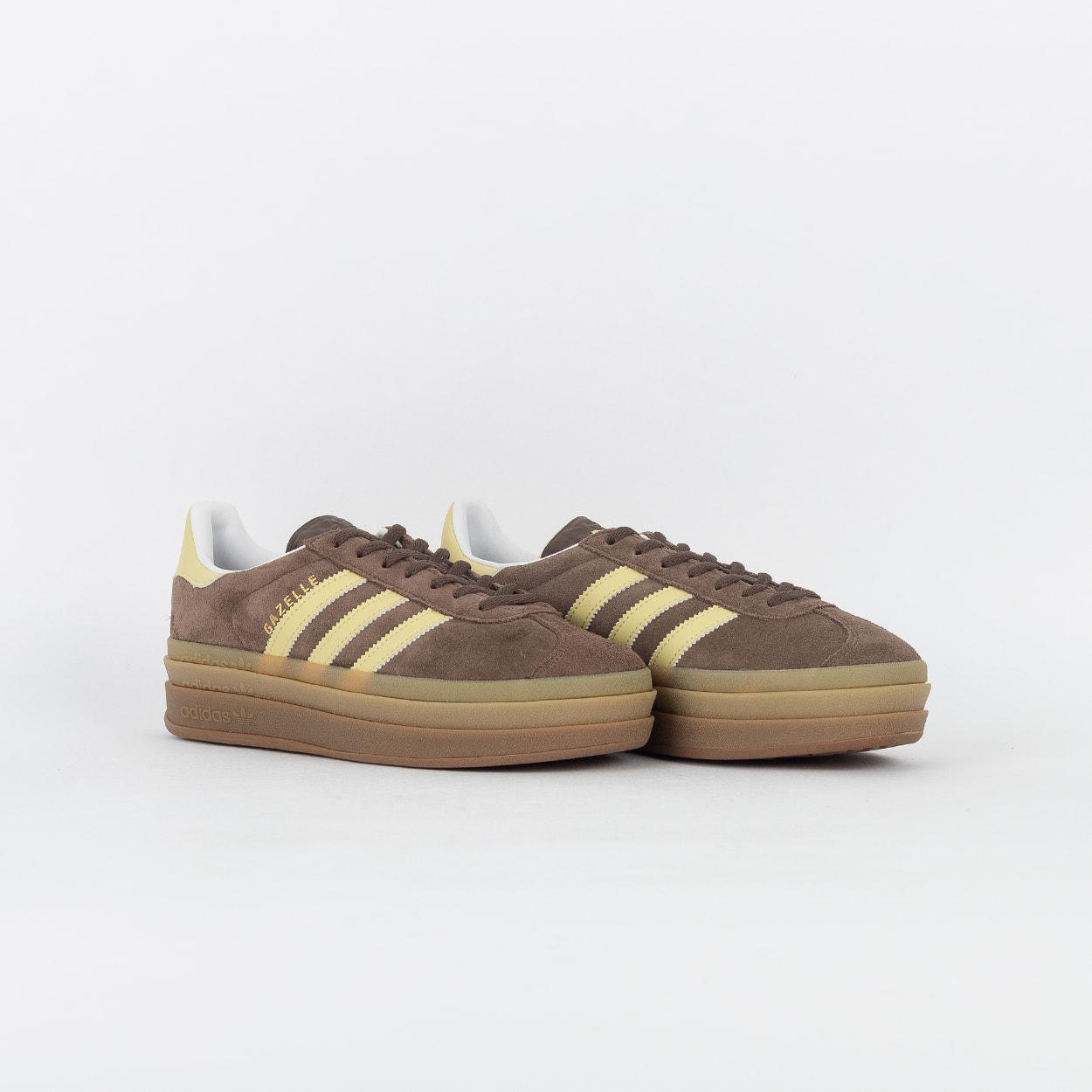 Tênis adidas Gazelle Bold Earth Strada Powder Yellow JI2697