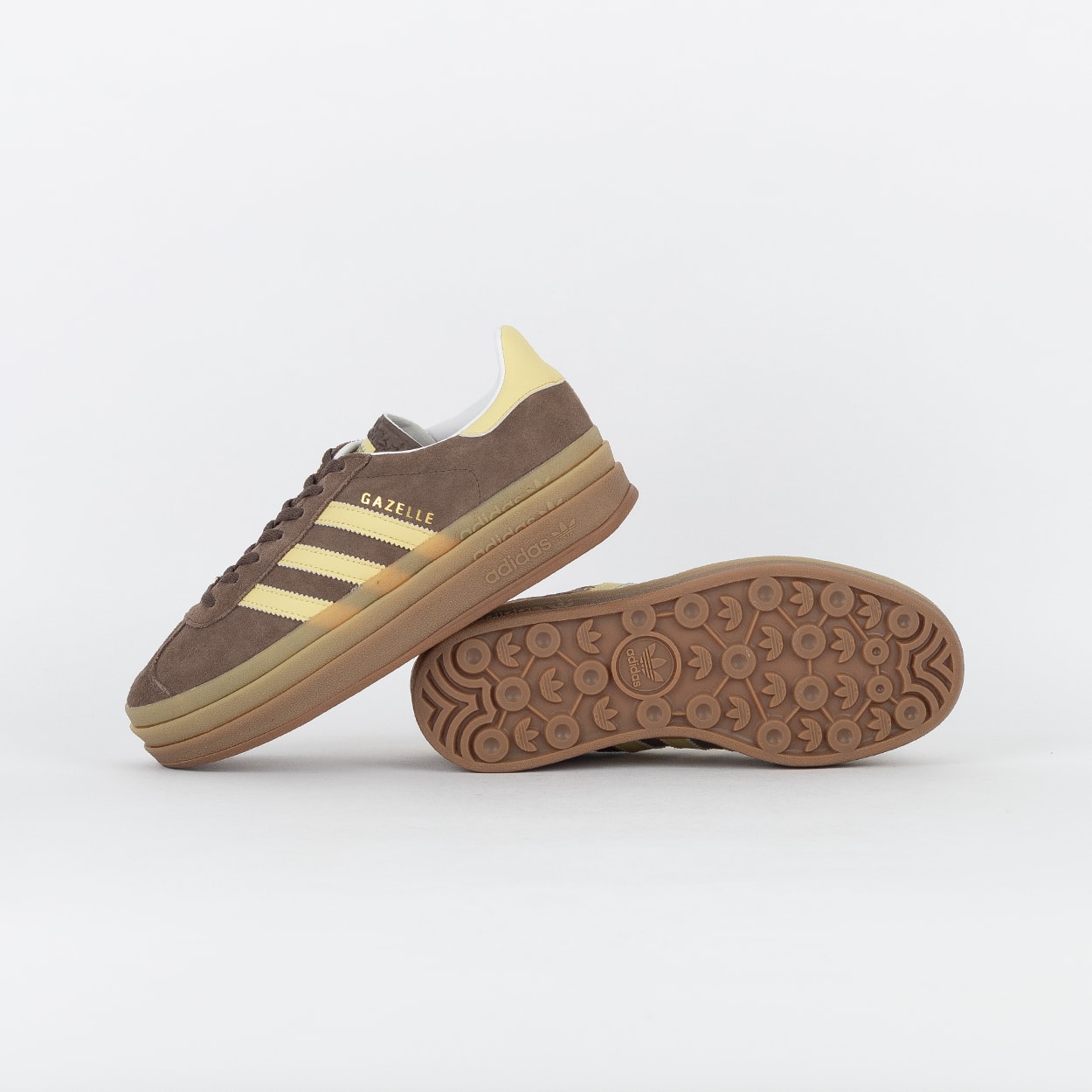 Tênis adidas Gazelle Bold Earth Strada Powder Yellow JI2697