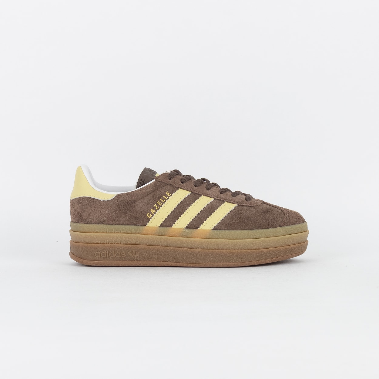 Tênis adidas Gazelle Bold Earth Strada Powder Yellow JI2697