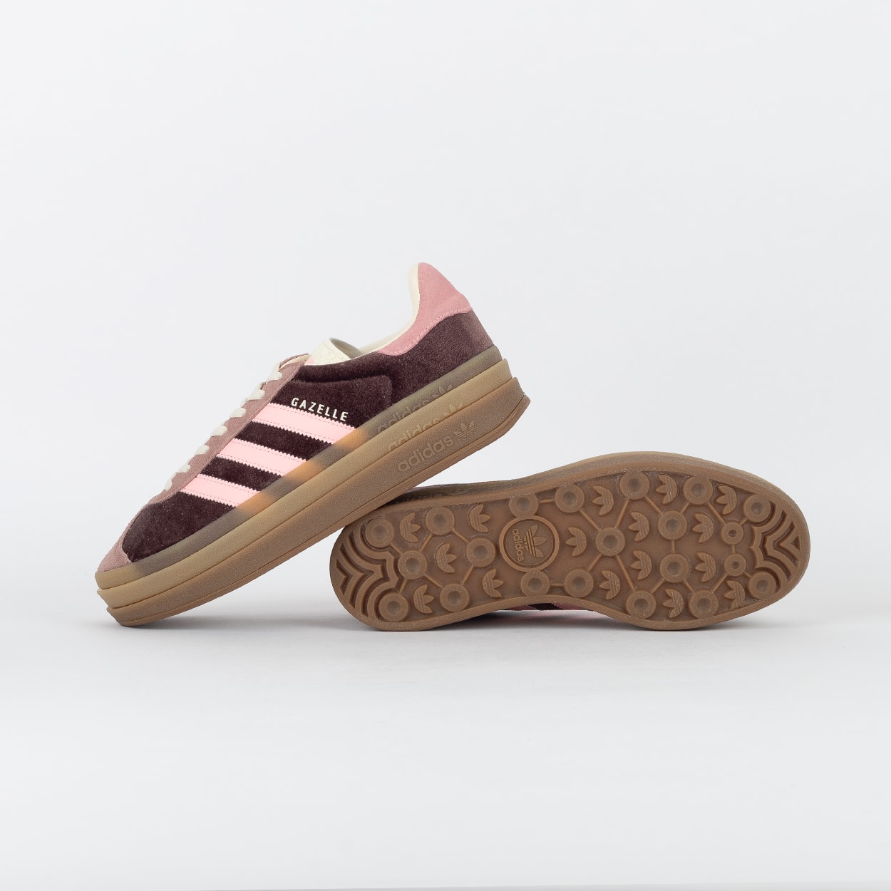 adidas originals Gazelle BOLD グレーブラウン Tênis adidas Gazelle Bold Feminino | Tênis é na Artwalk