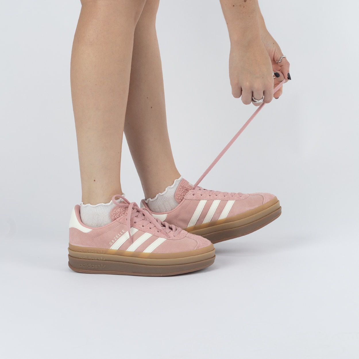 Tênis adidas Gazelle Bold Wonder Mauve JS3903