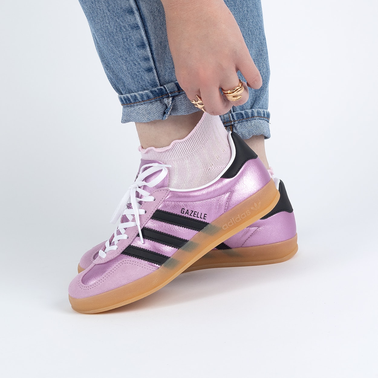 Tênis adidas Gazelle Indoor Bliss Lilac JS1406