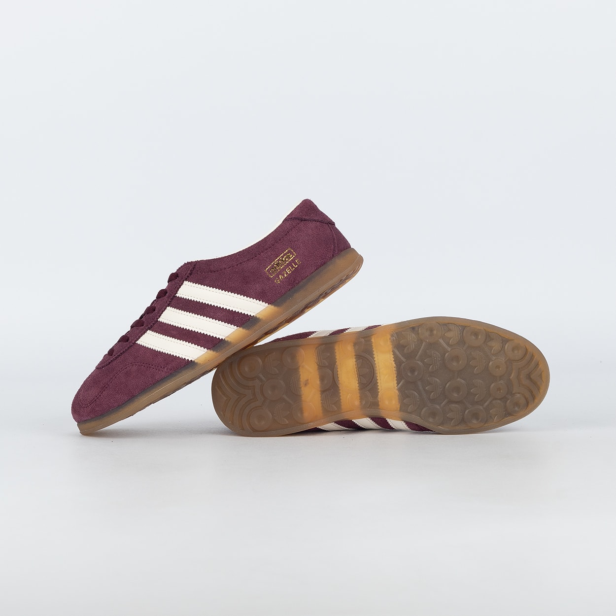 Tênis adidas Gazelle Lo Pro Maroon Core White Gum IH6940