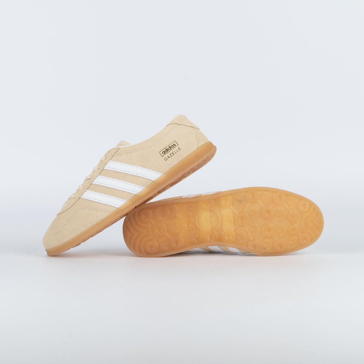 Tênis adidas Gazelle Lo Pro Sand Strata White Gum JR8889